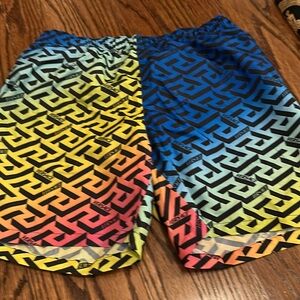 Versace swim trunks size 12